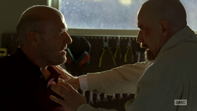 Breaking Bad S5E9 Walt and Hank confrontation